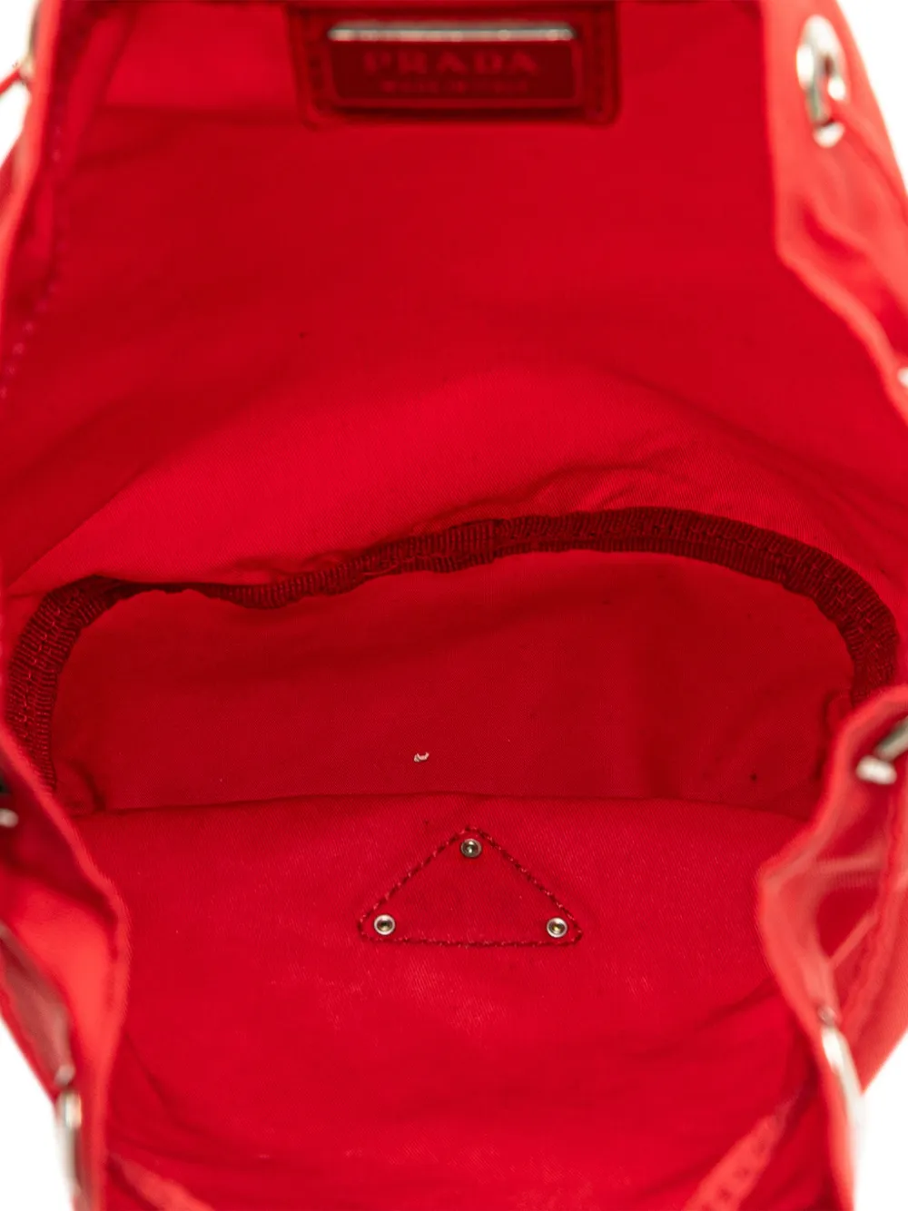 Pre-owned Prada 2000-2013 Tessuto Drawstring Pouch