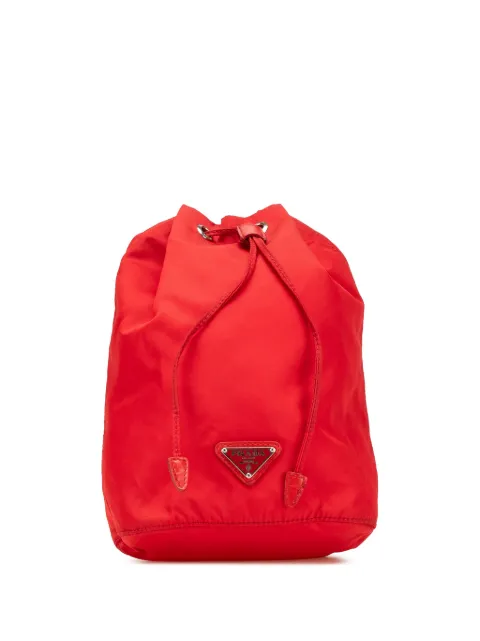 Prada Pre-Owned 2000-2013 Tessuto Drawstring pouch