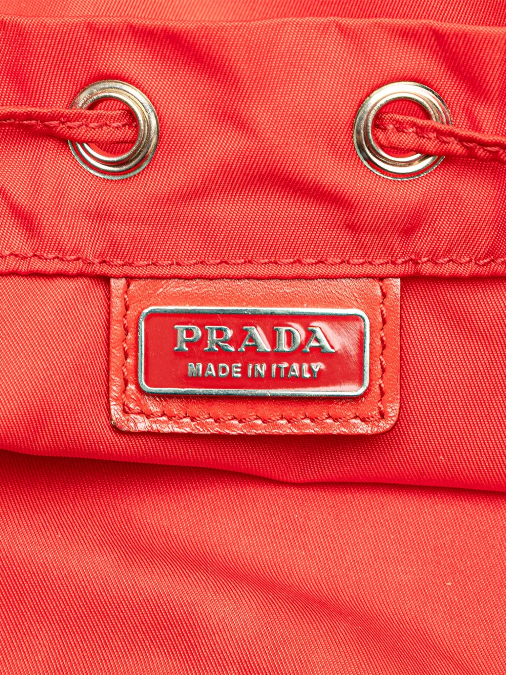 Pre-owned Prada 2000-2013 Tessuto Drawstring Pouch