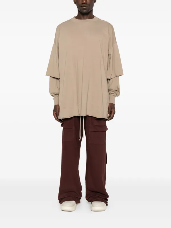 Rick owens ダブルレイヤード カットソー 透けない Rick owens ダブルレイヤード カットソー 透けない Rick owens