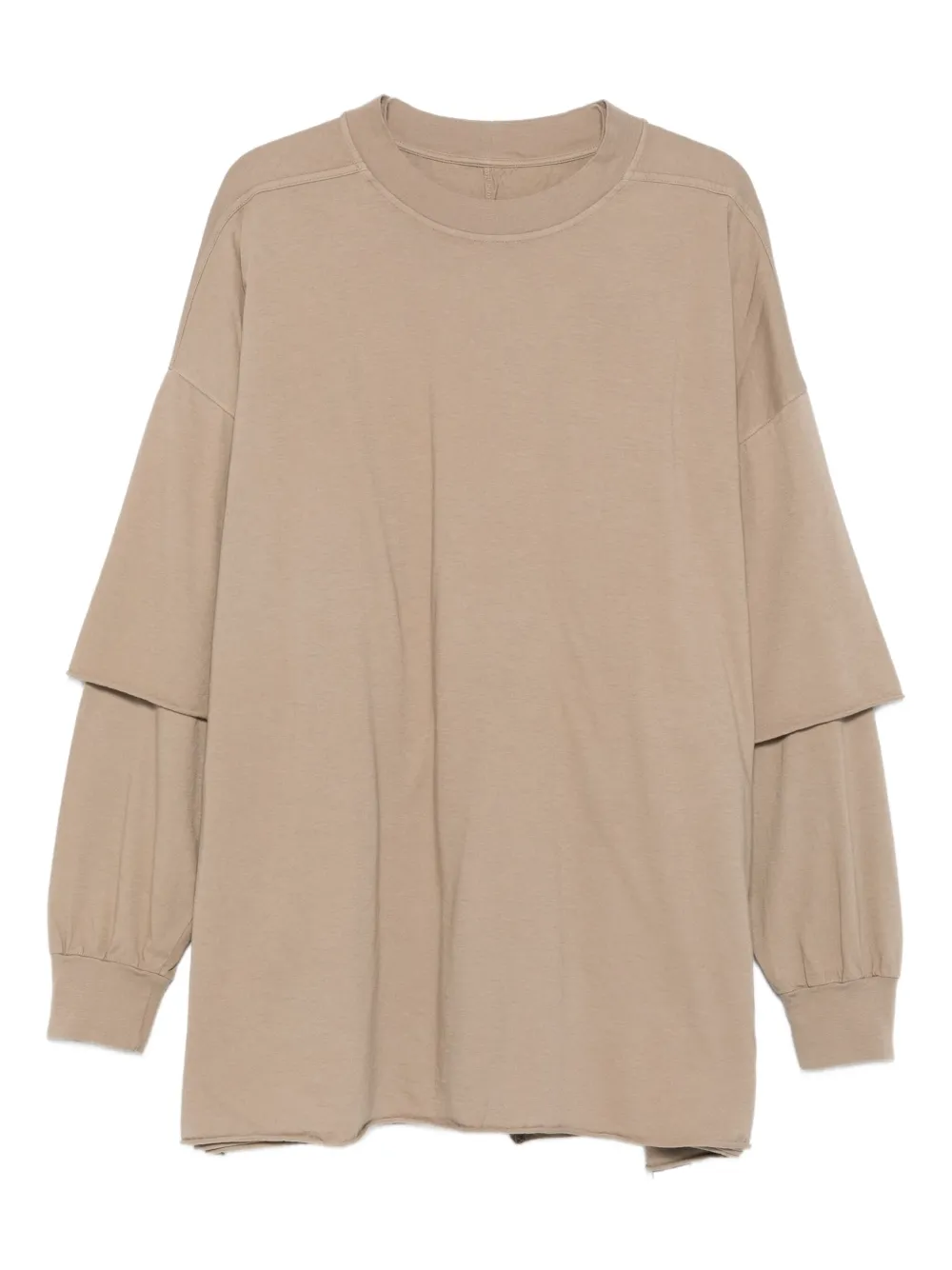 Rick Owens DRKSHDW Tommy Hustler double-layered T-shirt | Neutrals | Image 1