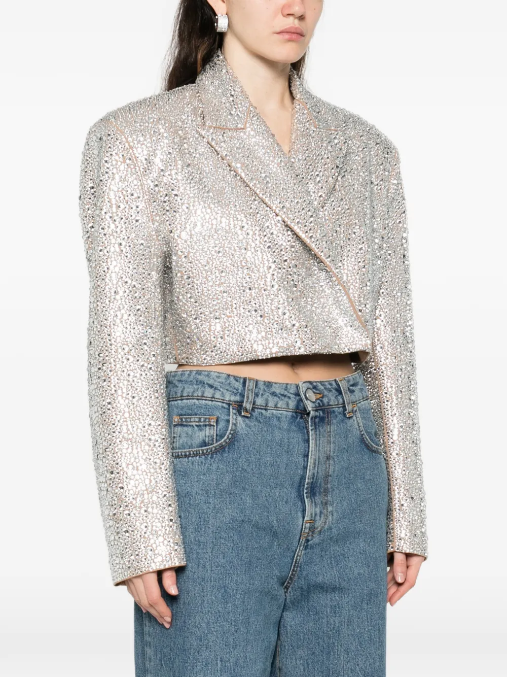 Giuseppe Di Morabito Cropped jack Beige
