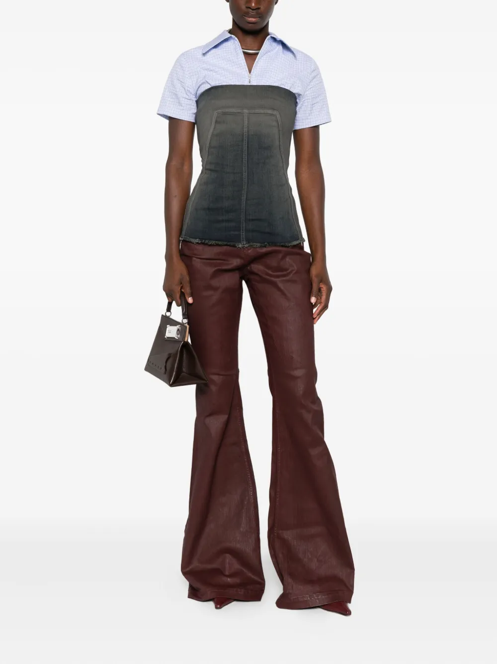 Rick Owens DRKSHDW Bolan jeans met waslaag - Rood