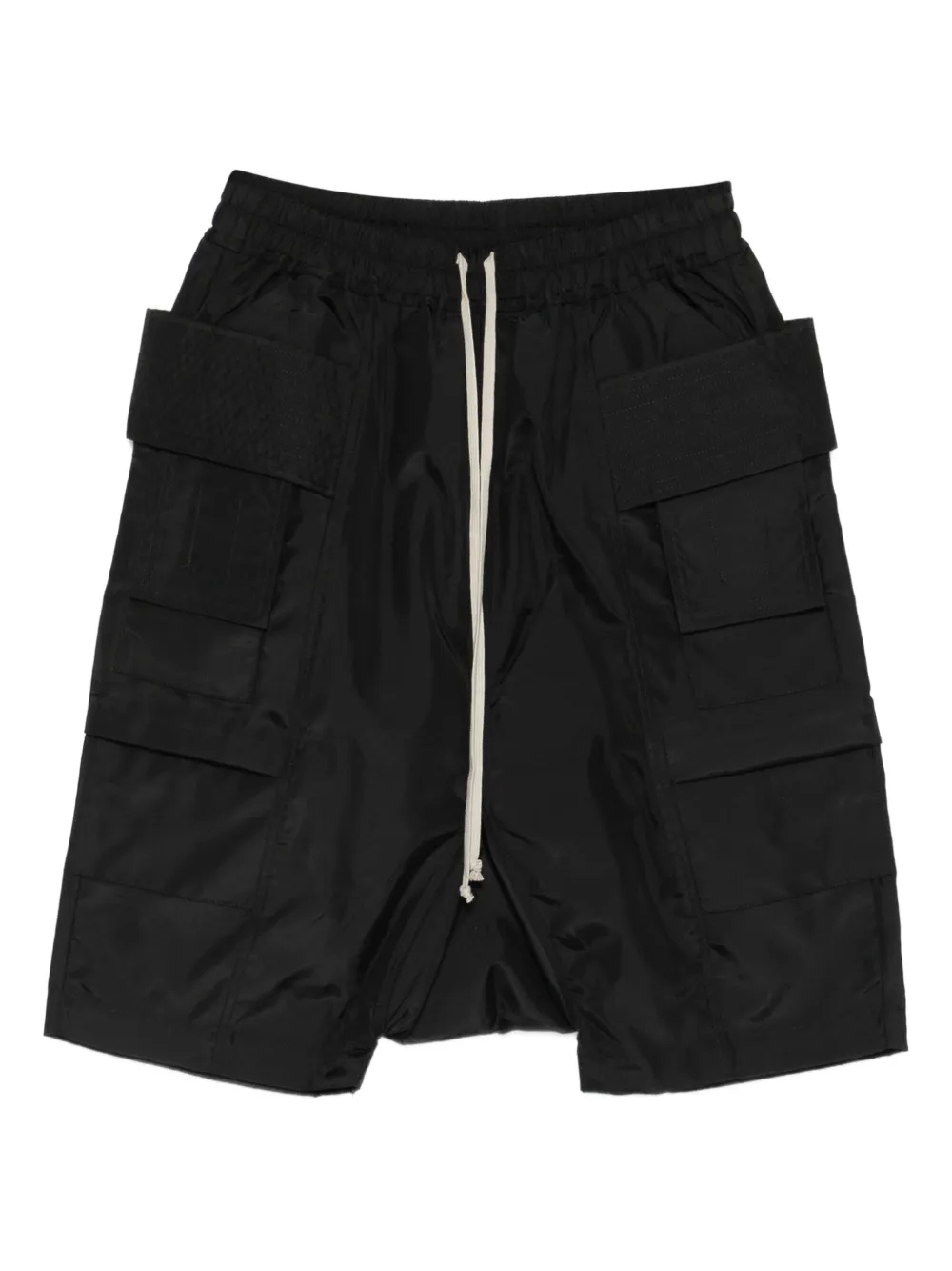 Rick Owens DRKSHDW cargo drawstring trousers | Black | Image 1