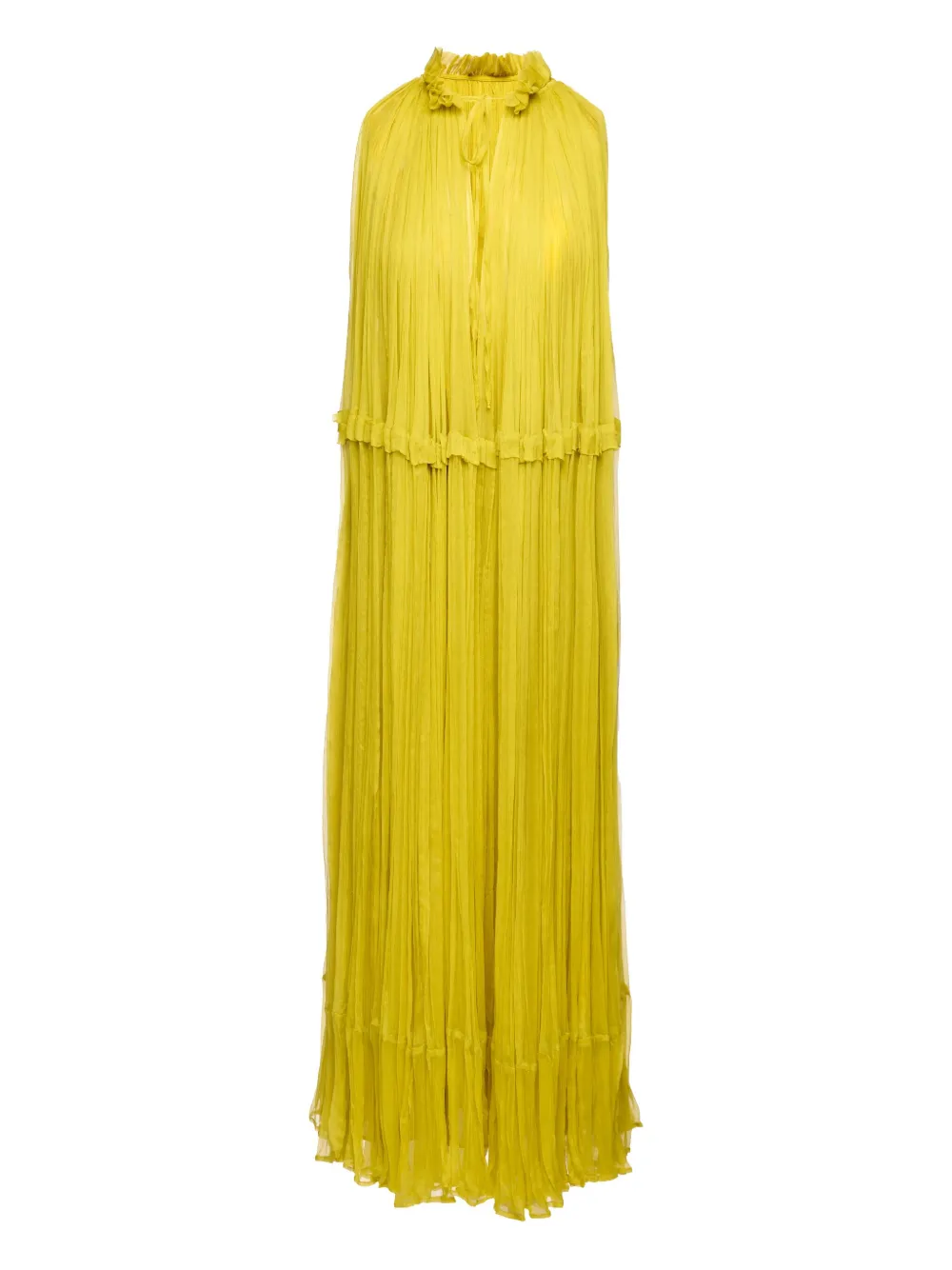pleated dress