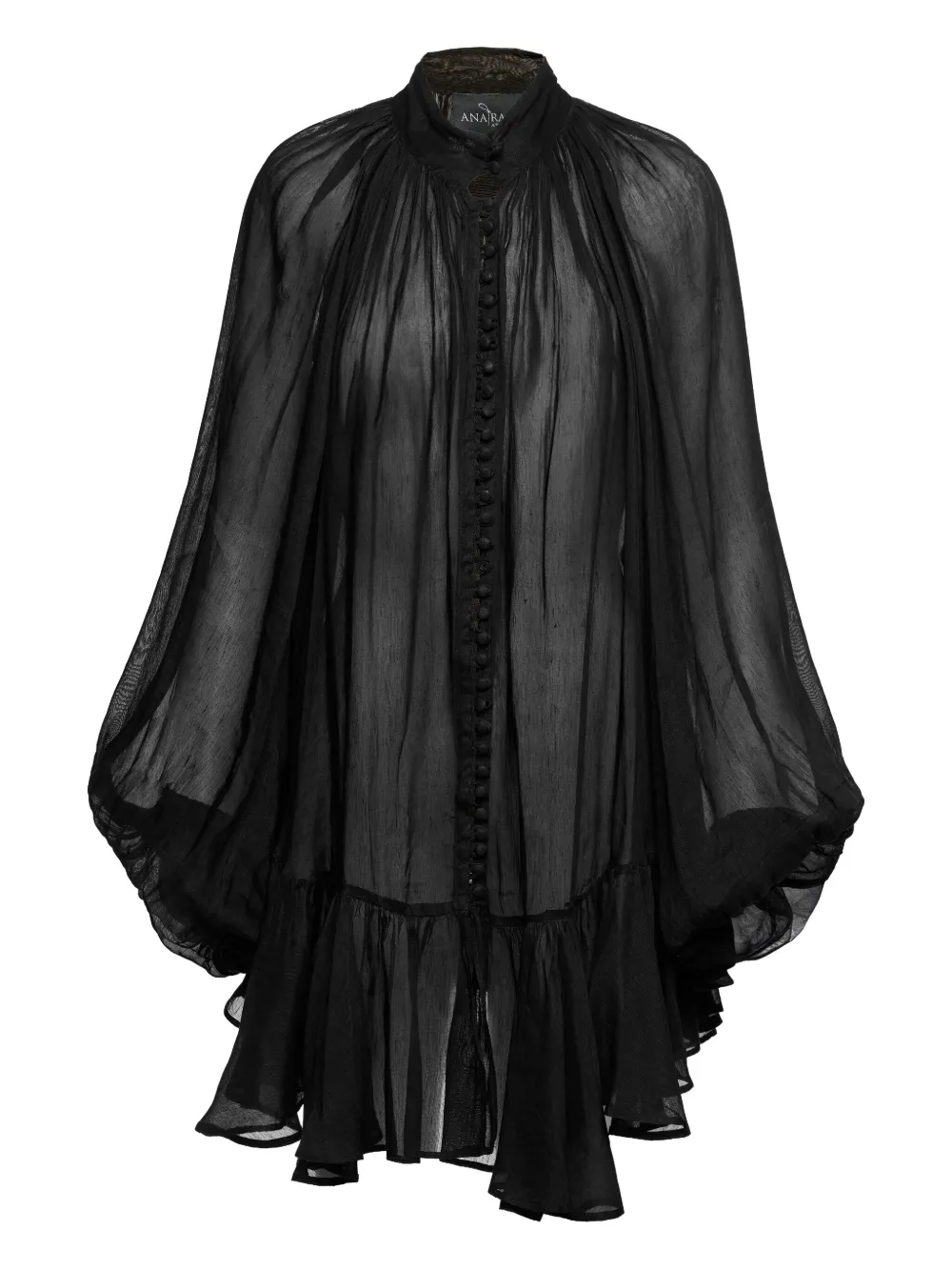 semi-sheer dress