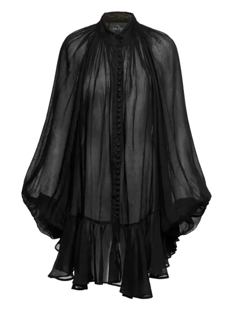 Ana Radu semi-sheer dress
