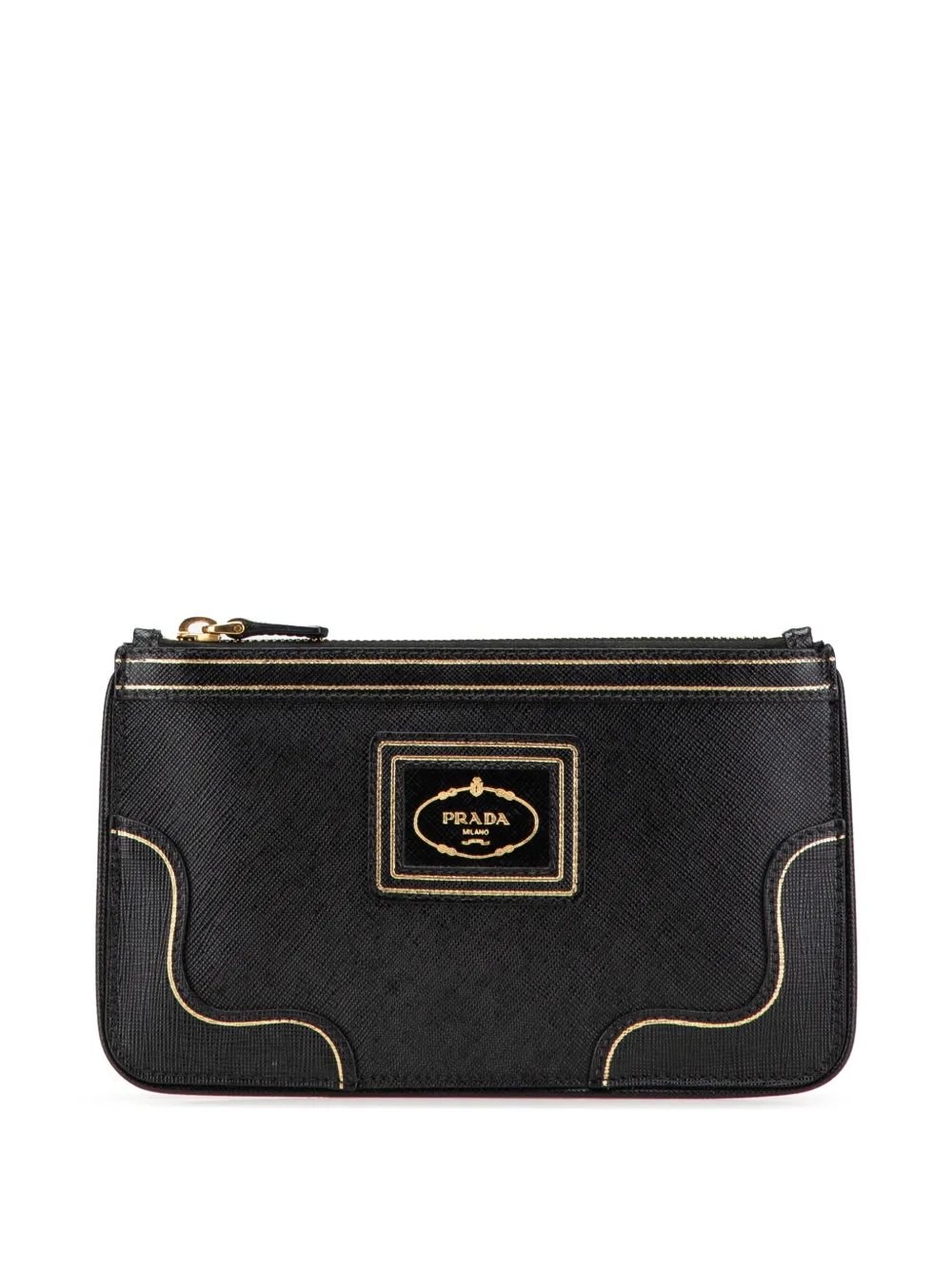 Prada Pre-Owned pochette Saffiano (2010-2024) | noir | Image 1