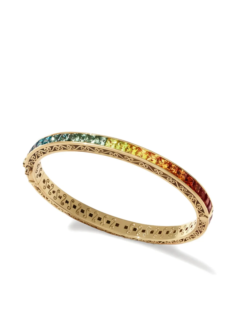 Dolce & Gabbana 18K yellow gold sapphire and diamond bracelet - Oro