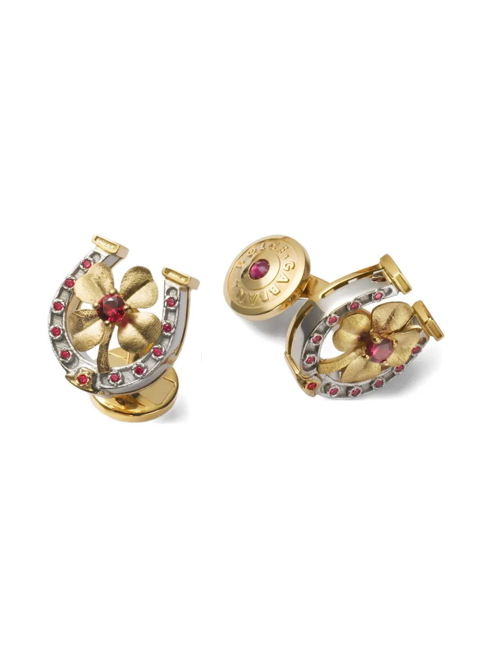 Dolce & Gabbana 18K Good Luck cufflinks | Gold | Image 1