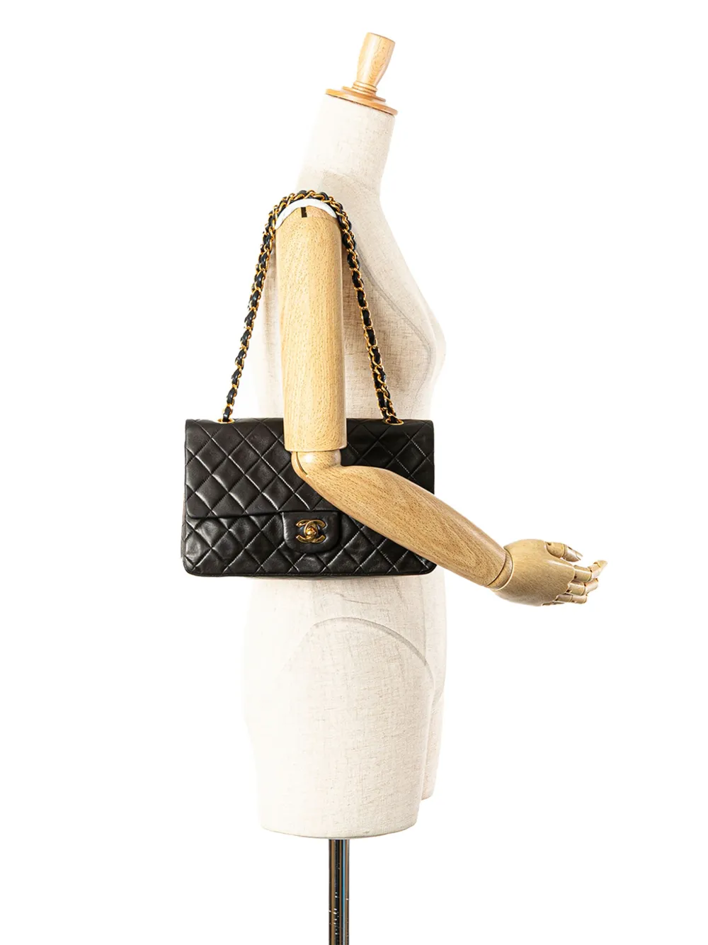 CHANEL Pre-Owned sac porté épaule Double Flap médium(1991-1994) | Pre-owned | Image 2