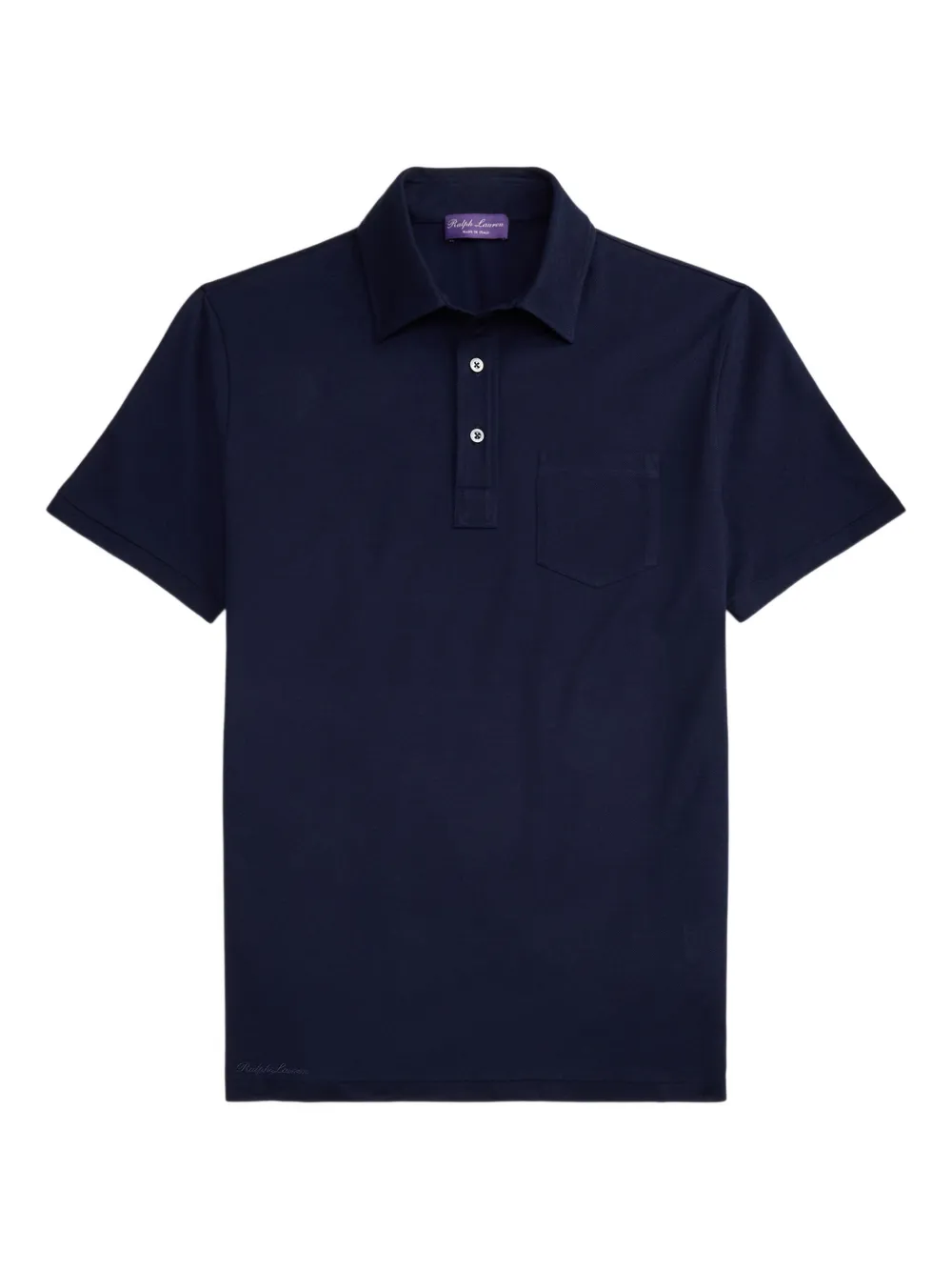 Ralph Lauren Purple Label ショートスリーブ ポロシャツ - ブルー Ralph Lauren Purple Label ショートスリーブ ポロシャツ - ブルー