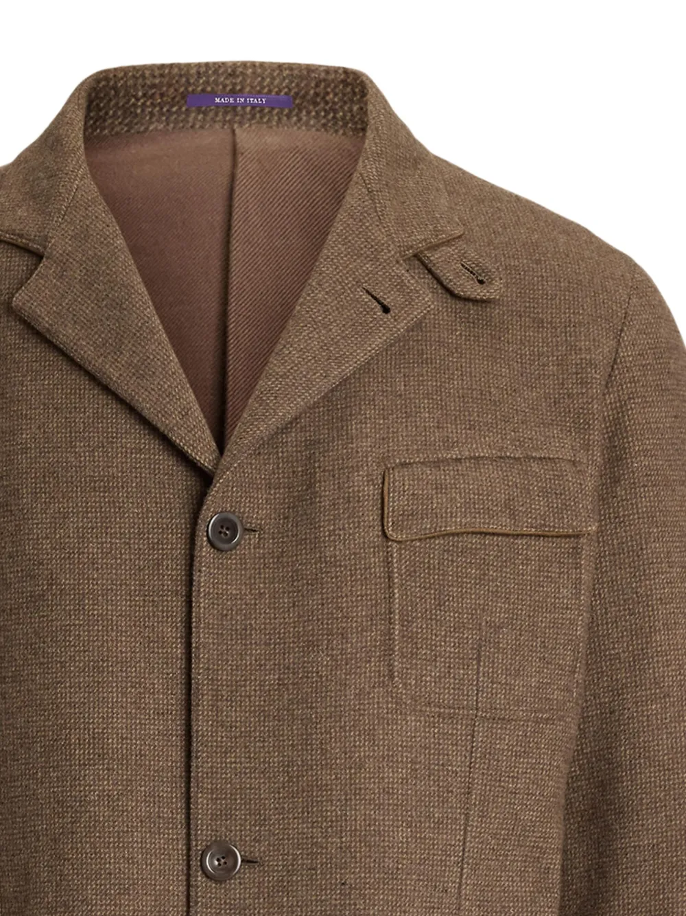 Ralph Lauren Purple Label abrigo texturizado | Abrigos con botonadura simple | Image 2