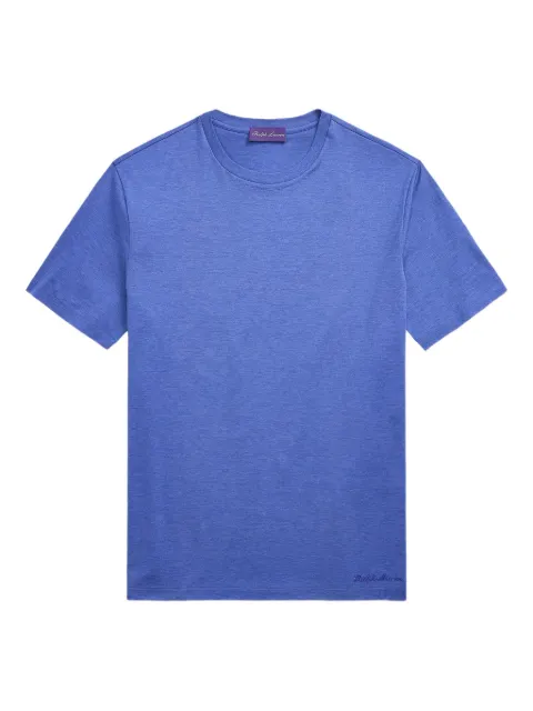 Ralph Lauren Purple Label Lisle crew-neck short-sleeve T-shirt