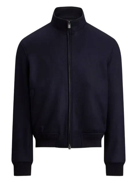 Ralph Lauren Purple Label جاكيت بومبر بسحاب