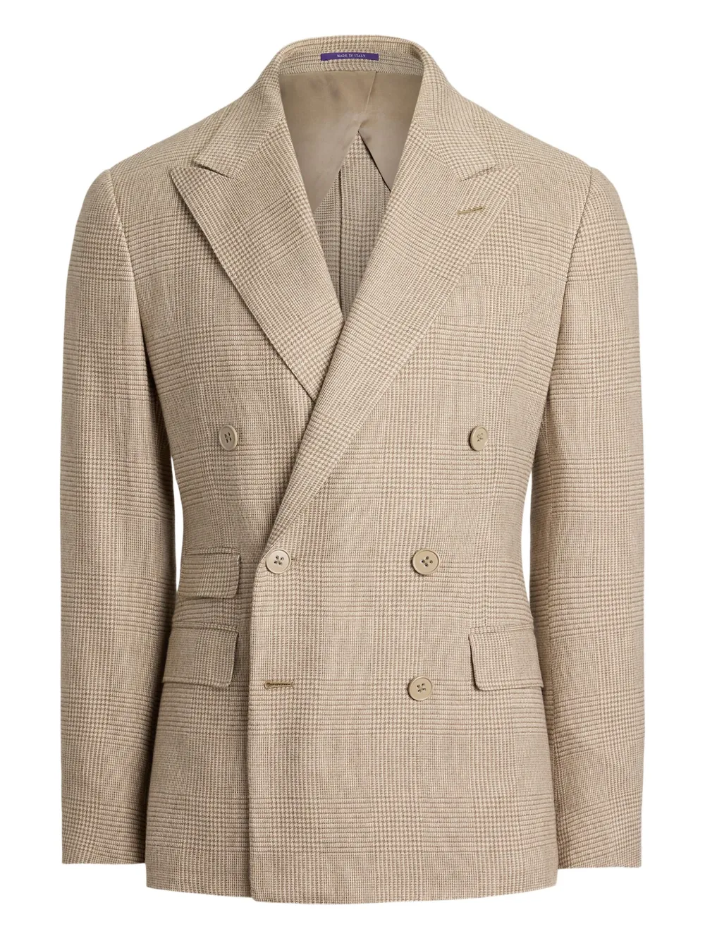 Ralph Lauren Purple Label Completo doppiopetto a quadri - Toni neutri