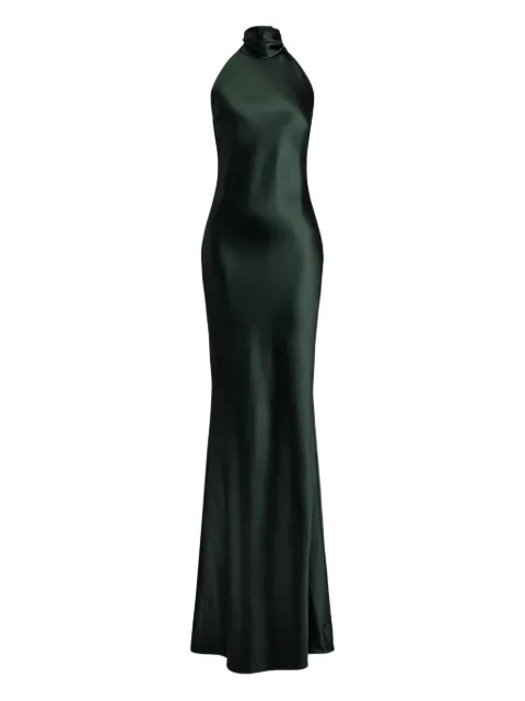 Ralph Lauren Collection Chilton satin midi dress