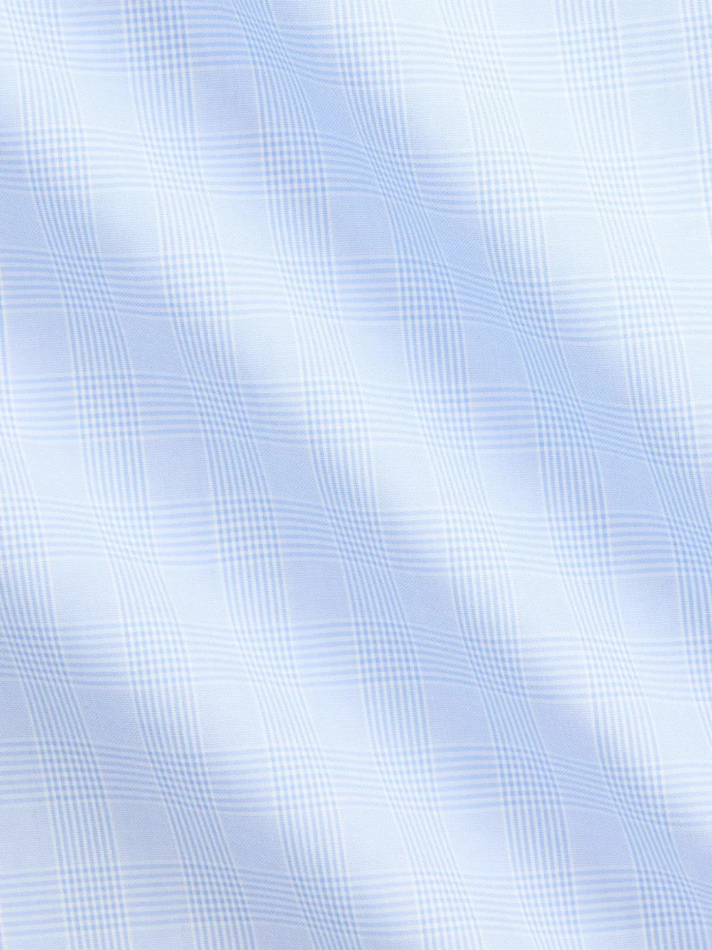 Ralph Lauren Purple Label Glencheck overhemd met lange mouwen Blauw