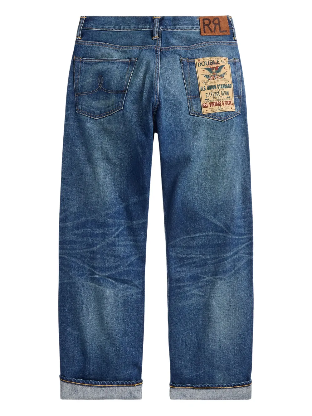 Ralph Lauren RRL Jeans met wijde pijpen Blauw