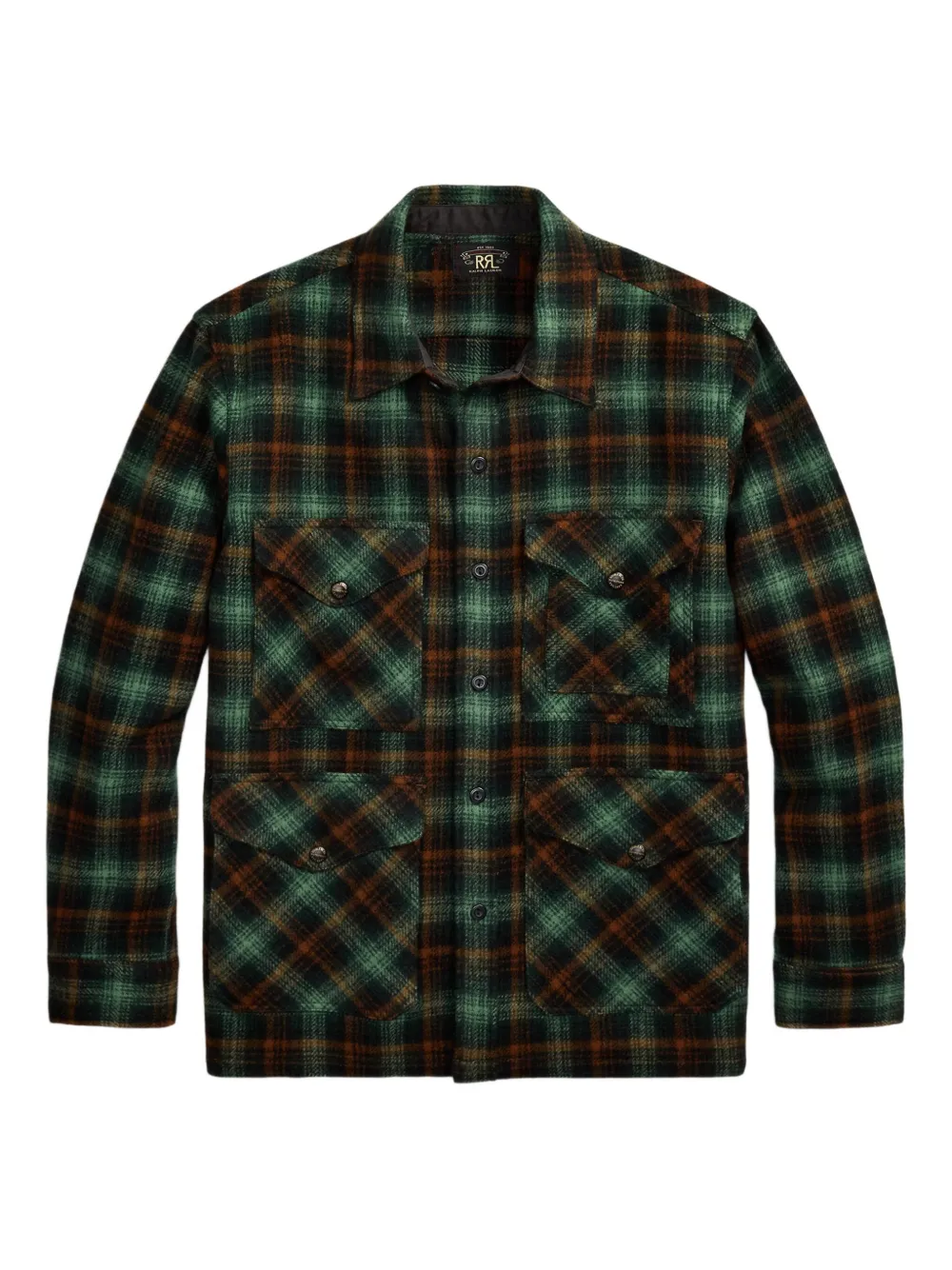 Ralph Lauren RRL Mason シャツ - グリーン Ralph Lauren RRL Mason シャツ - グリーン