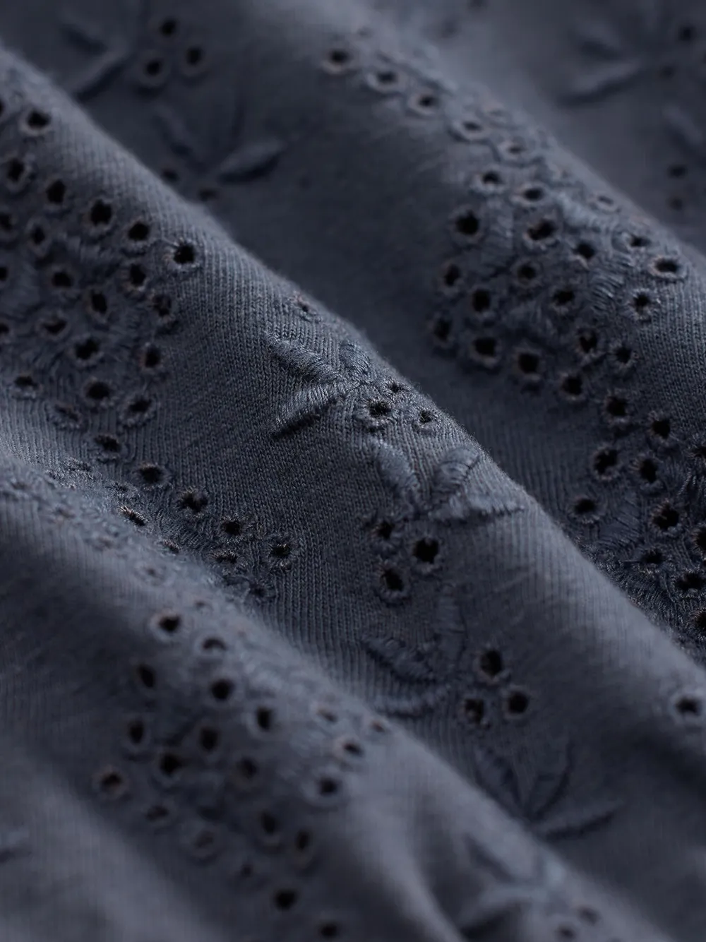 Ralph Lauren RRL Genevie peplum blouse met borduurwerk Blauw