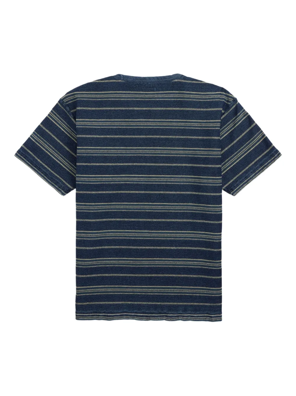 Ralph Lauren RRL Gestreept T-shirt Blauw
