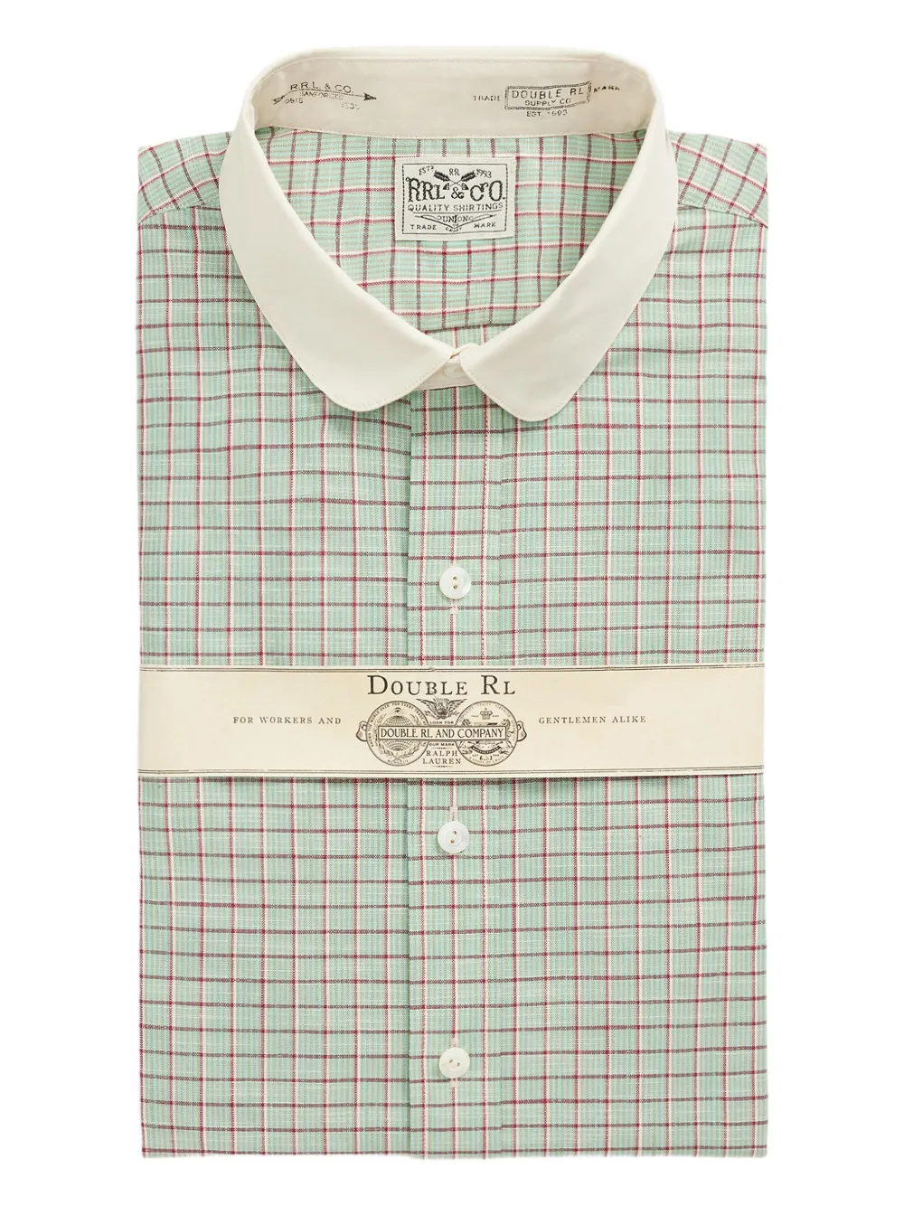 Ralph Lauren RRL Overhemd met lange mouwen Groen