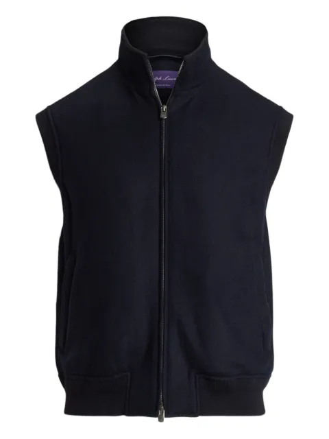 Ralph Lauren Purple Label zip-up gilet