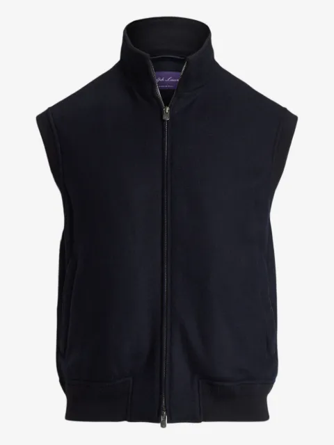 Ralph Lauren Purple Label chaleco con cierre