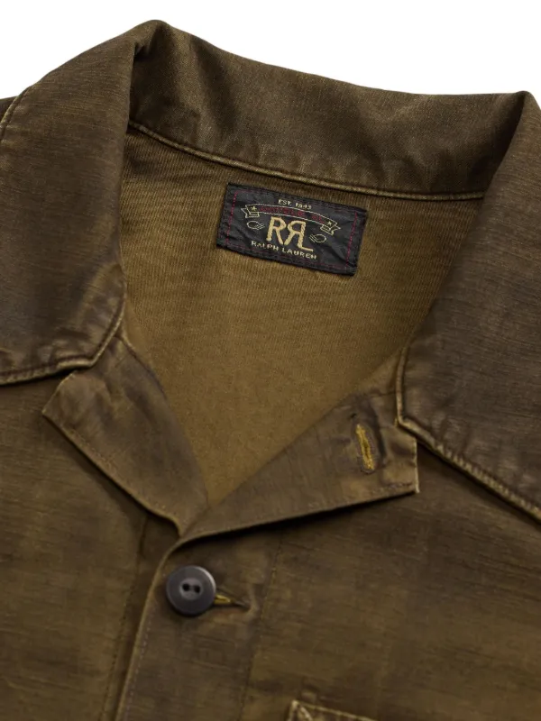 Ralph Lauren RRL ユーティリティ ポケット シャツ | ブラウン