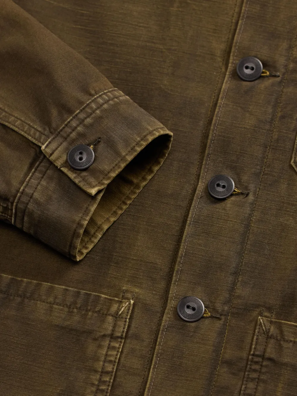 Ralph Lauren RRL Overhemd met cargo zak Bruin