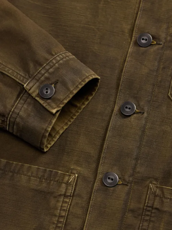Ralph Lauren RRL ユーティリティ ポケット シャツ | ブラウン