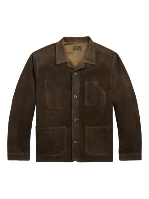 Ralph Lauren RRL suede shirt jacket
