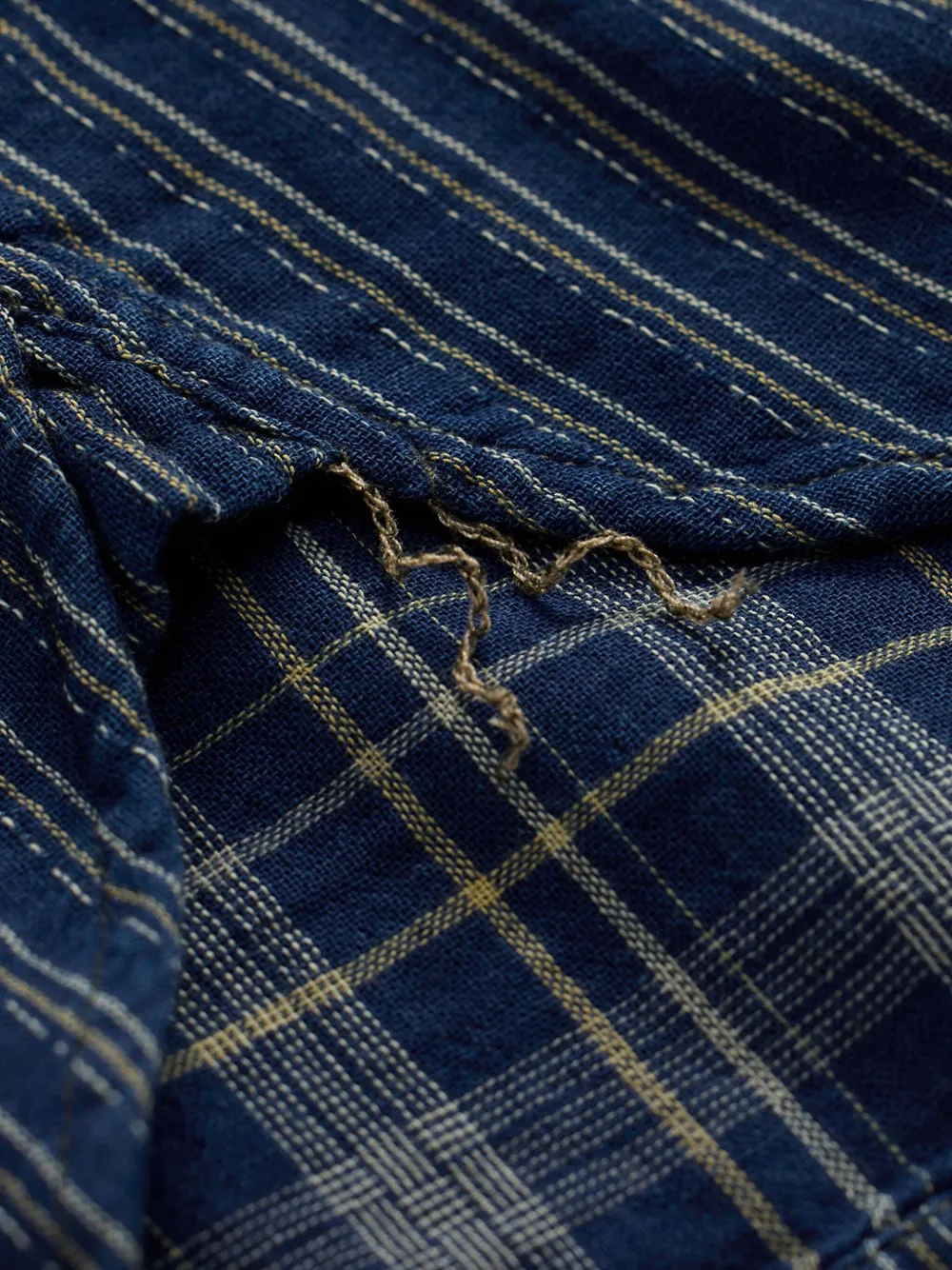Ralph Lauren RRL Gestreept overhemd Blauw