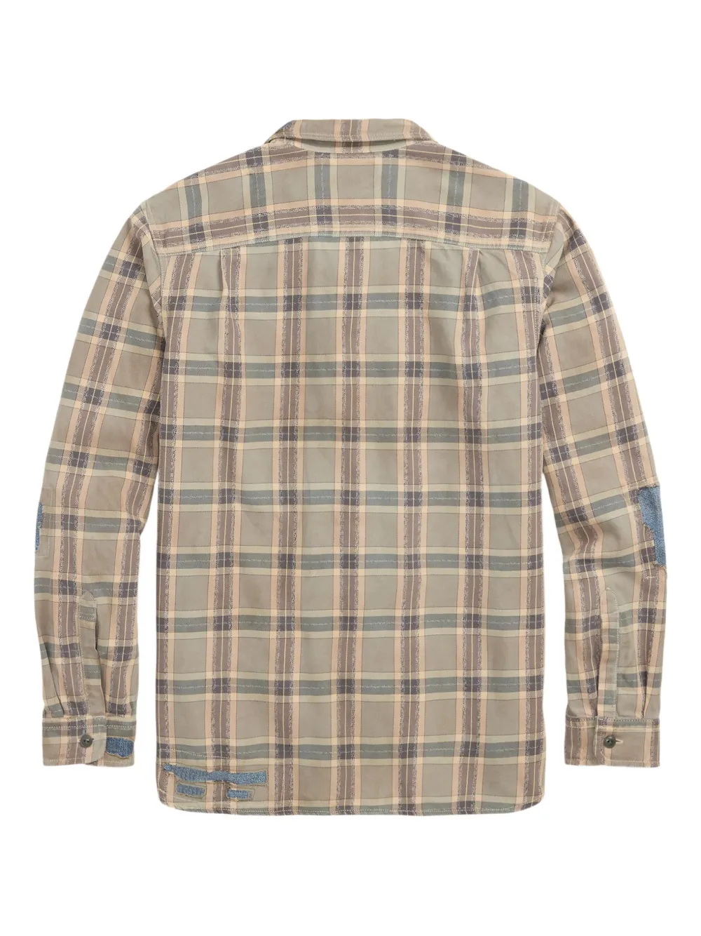 Ralph Lauren RRL Geruit overhemd - Beige