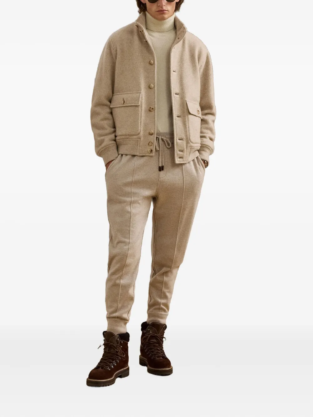 Ralph Lauren Purple Label fleece pocket cardigan | Cardigans | Image 2