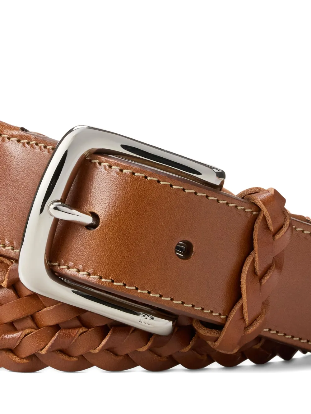 Ralph Lauren Purple Label Gevlochten riem Bruin