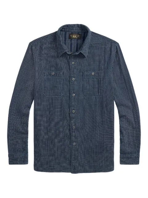 Ralph Lauren RRL camisa con cuadros estampados