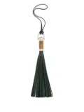 Ralph Lauren Collection tasselled leather keychain - Green