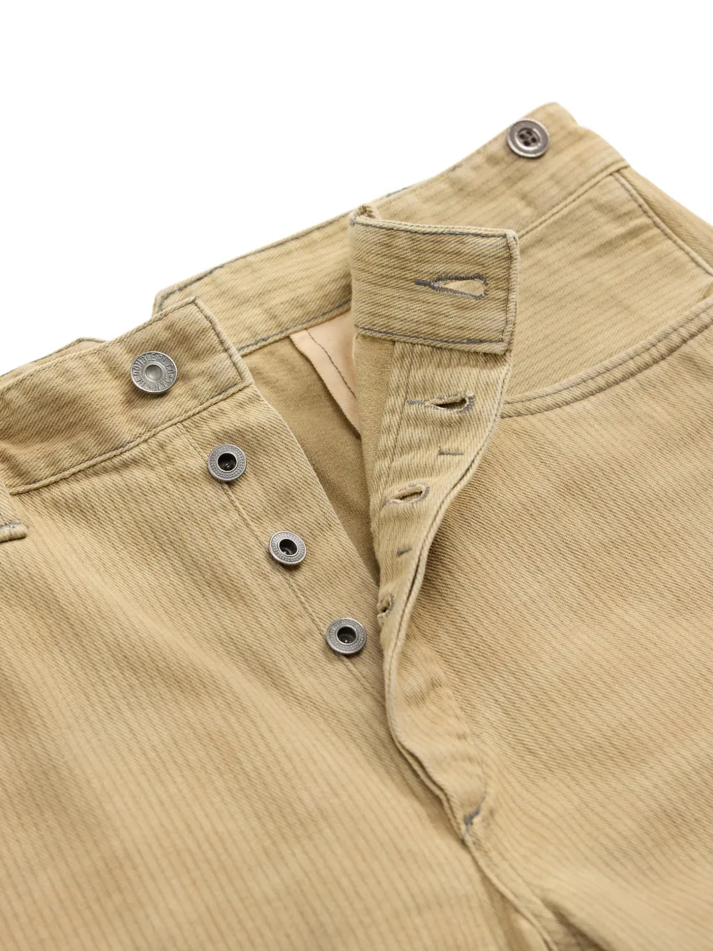 Rrl Corduroy Straight-leg Trousers In Neutral