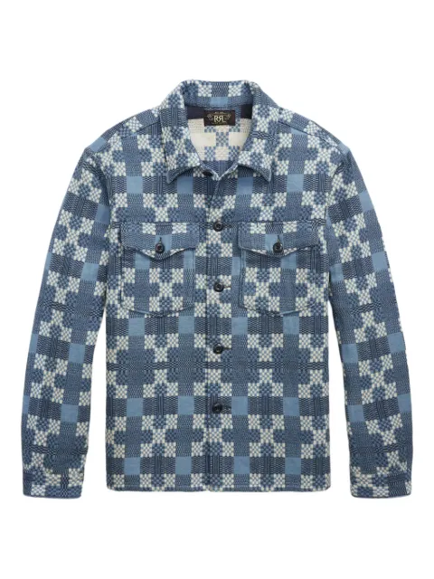 Ralph Lauren RRL patterned-jacquard shirt