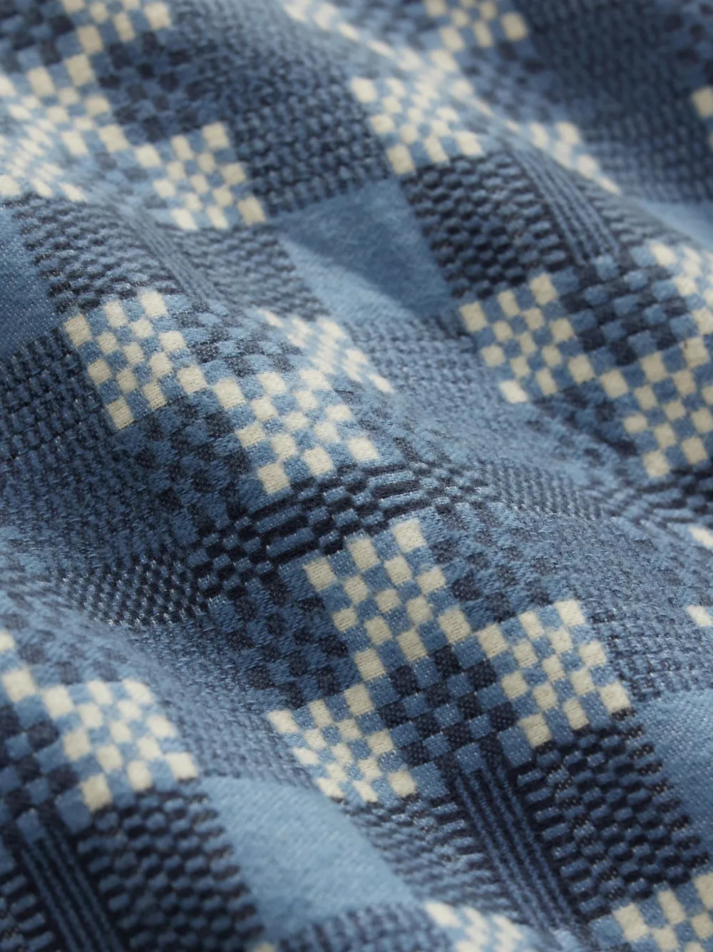 Ralph Lauren RRL Overhemd met jacquard Blauw