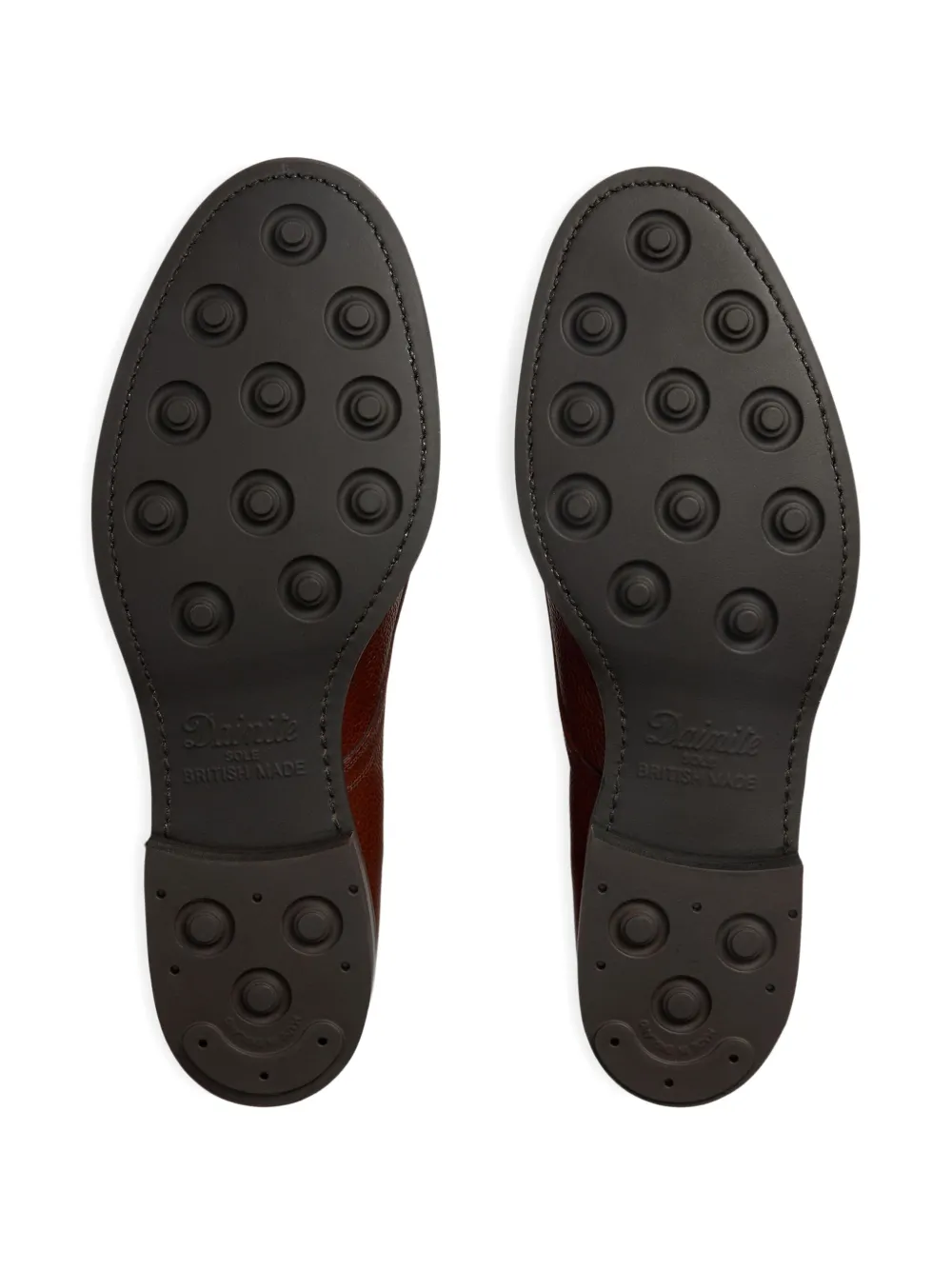 Rrl Leather Lace-up Boots In Burgundy