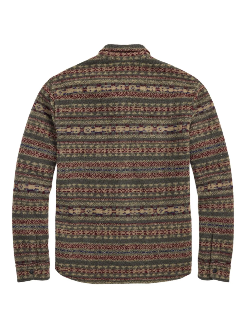 Ralph Lauren RRL Hector overhemd met jacquard patroon - Groen
