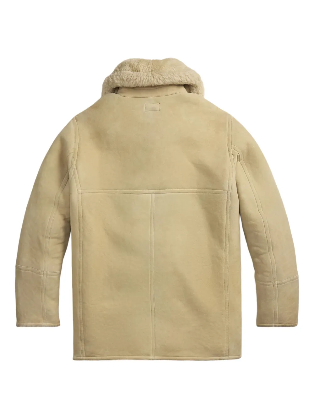 Rrl Leather Jacket In Neutral