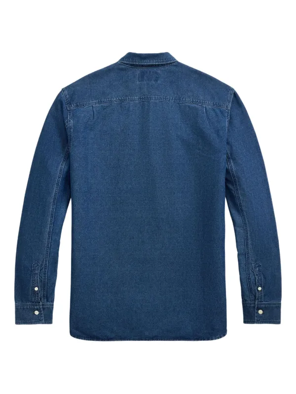 Ralph Lauren RRL デニムシャツ Ralph Lauren RRL デニムシャツ | ブルー | FARFETCH JP
