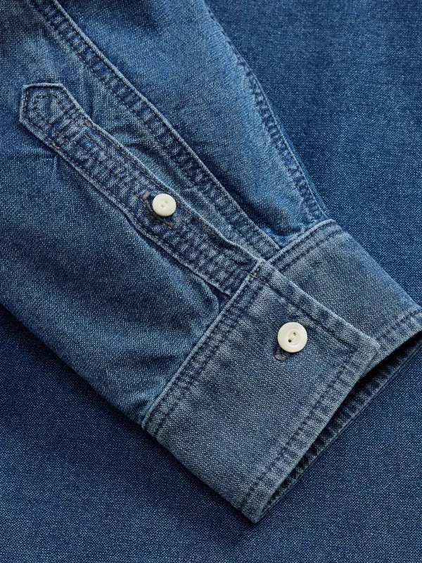 Ralph Lauren RRL デニムシャツ | ブルー | FARFETCH JP