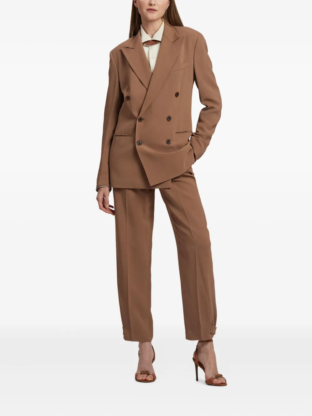 Ralph Lauren Collection Plooibroek Bruin