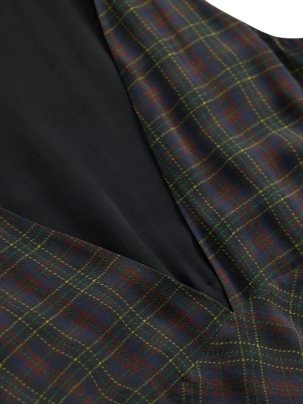 Ralph Lauren RRL Juliana geruite maxi-jurk Rood