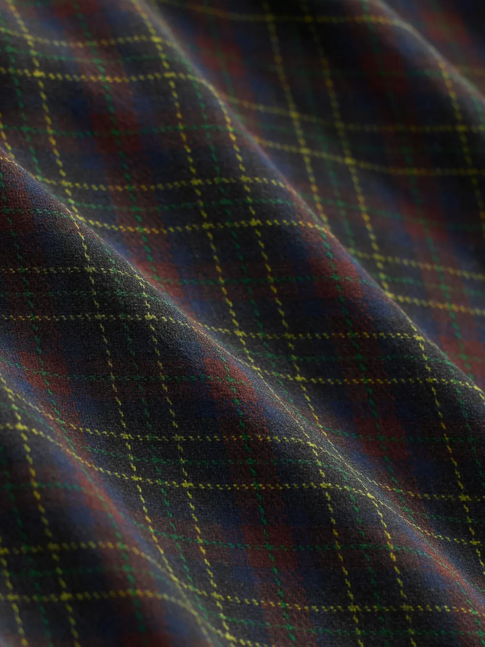 Ralph Lauren RRL Juliana geruite maxi-jurk Rood